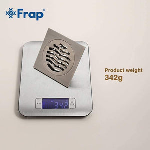 Planet Gates Bathroom Kitchen Balcony Shower Floor Drains 10*10cm Antique Square Floor Shower Drain Waste Grate DrainY38081