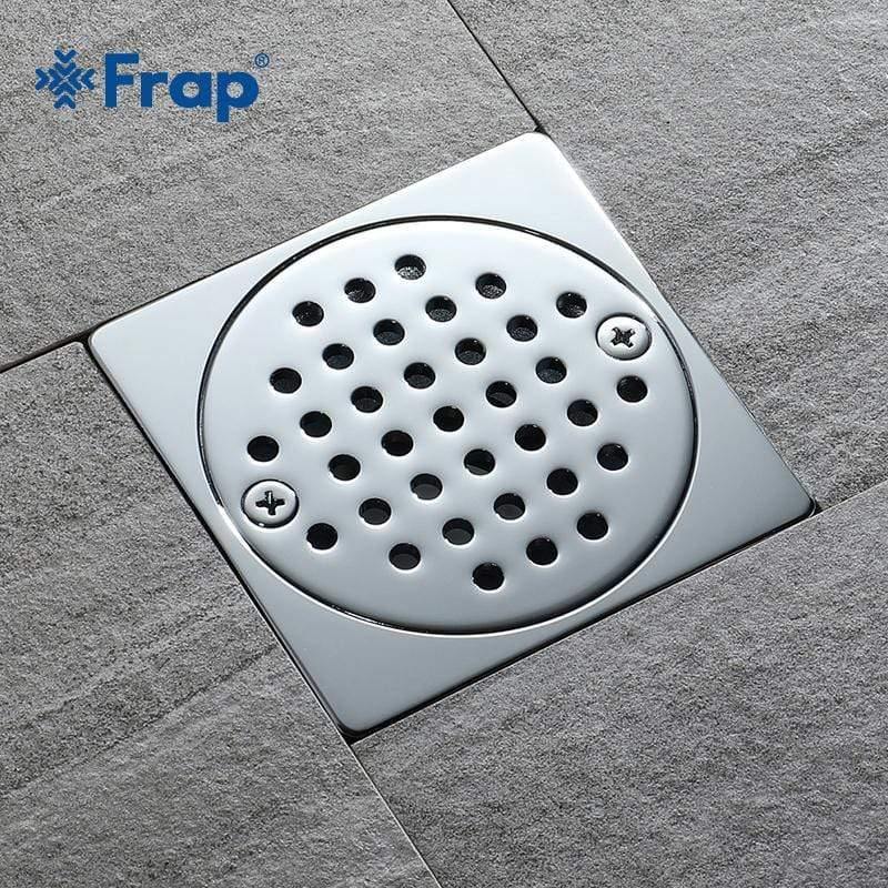 Planet Gates Bathroom Kitchen Balcony Shower Floor Drains 9*9cm Waste Grate Square Floor Shower Drain Waste Grate Drain Y38098 (Y38098)