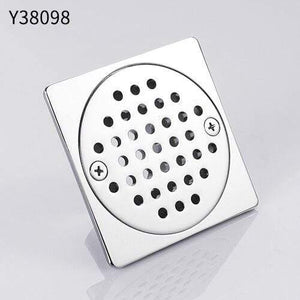 Planet Gates Bathroom Kitchen Balcony Shower Floor Drains 9*9cm Waste Grate Square Floor Shower Drain Waste Grate Drain Y38098 (Y38098)