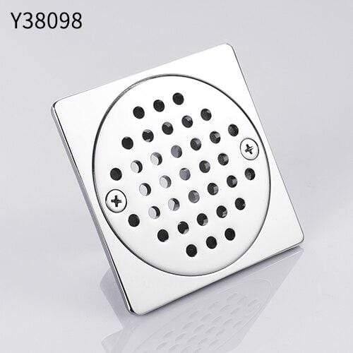 Planet Gates Bathroom Kitchen Balcony Shower Floor Drains 9*9cm Waste Grate Square Floor Shower Drain Waste Grate Drain Y38098 (Y38098)
