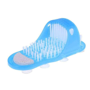 Planet Gates Bathroom Products Easy Plastic Bath Massager Slippers Pumice Stone Foot Scrubber Bathroom Shower Brush Foot Cleaning Brush