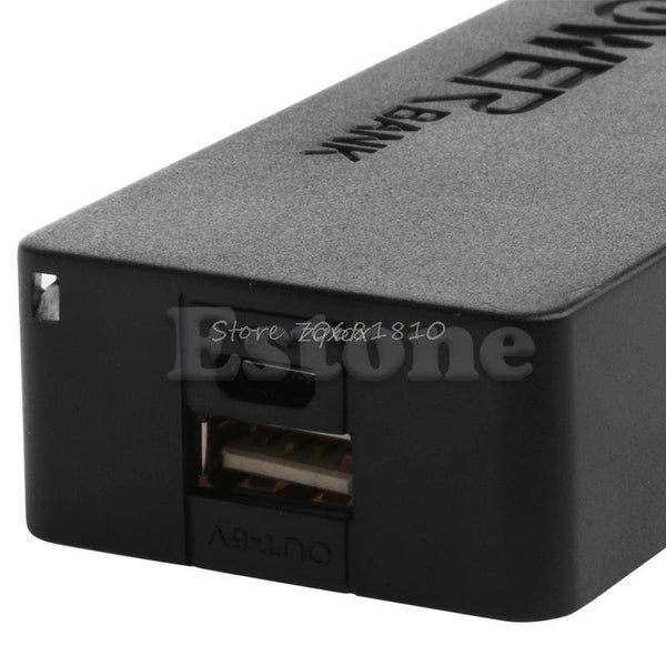 Planet Gates Battery Case 5V USB Power Bank Case 18650 Battery Charger DIY CASE For Cell Phone US Z17 Drop ship