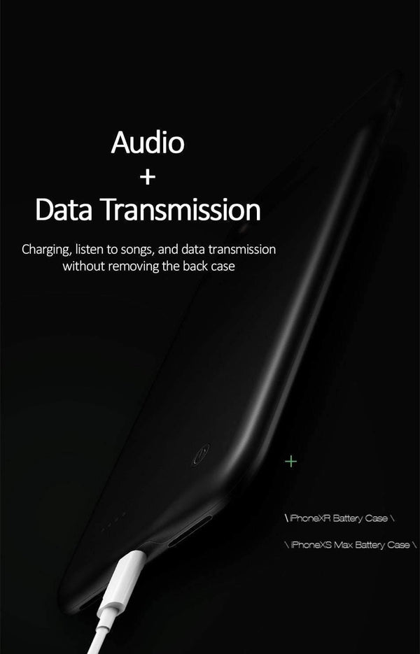 Planet Gates Battery Case For iPhone X XR XS XSmax,USAMS 4000mAh External Battery Charger Case Backup Power Bank Portable Power Charging Case