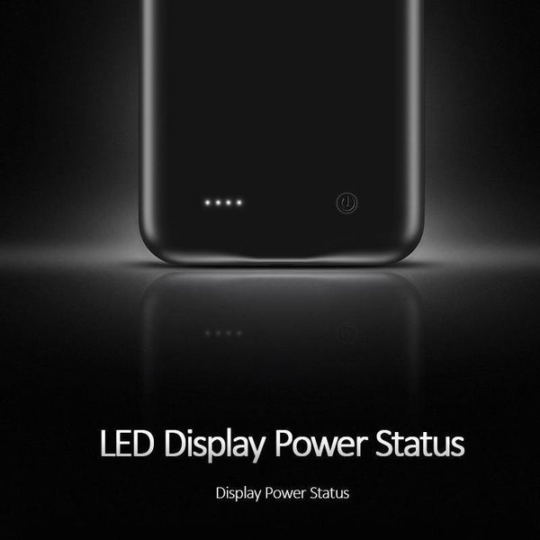 Planet Gates Battery Case For iPhone X XR XS XSmax,USAMS 4000mAh External Battery Charger Case Backup Power Bank Portable Power Charging Case