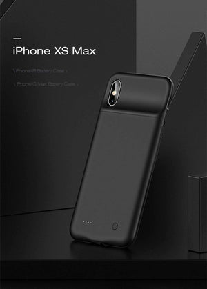 Planet Gates Battery Case For iPhone X XR XS XSmax,USAMS 4000mAh External Battery Charger Case Backup Power Bank Portable Power Charging Case