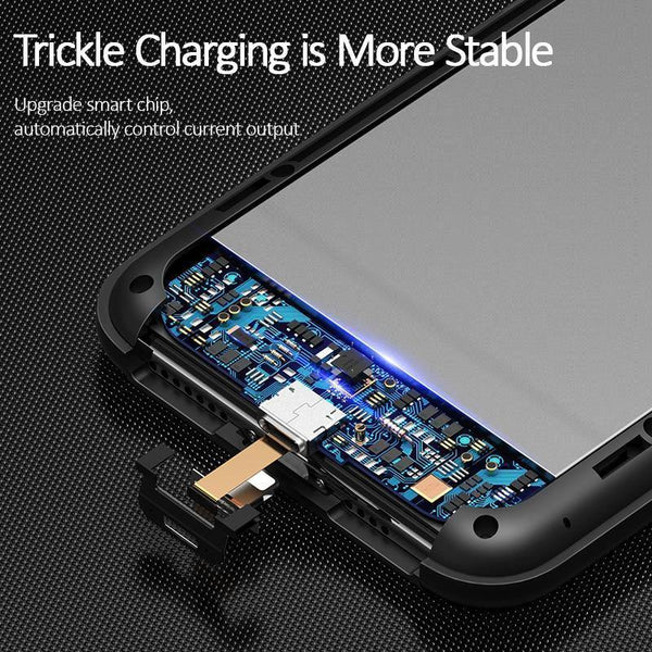 Planet Gates Battery Case For iPhone X XR XS XSmax,USAMS 4000mAh External Battery Charger Case Backup Power Bank Portable Power Charging Case