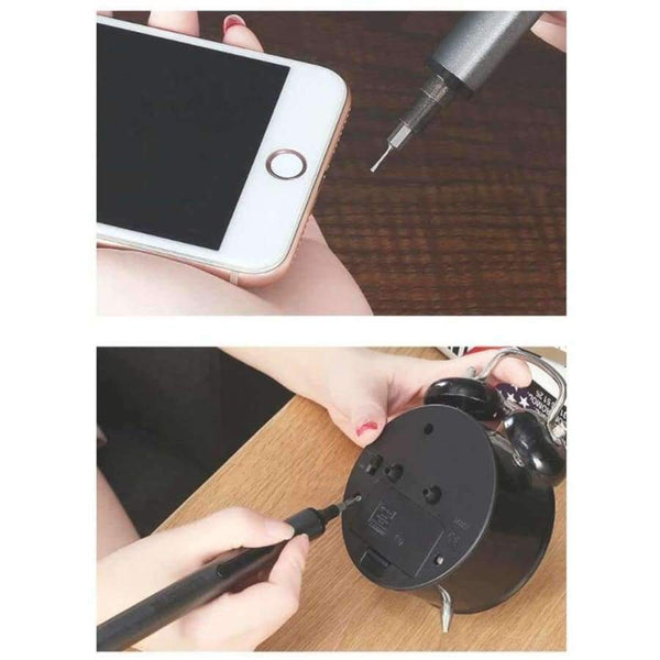 Planet Gates Battery Type Electric Power Precision Screwdriver Pocket Tools Repair DIY Drilling Tool for Mobile Phone Electronics