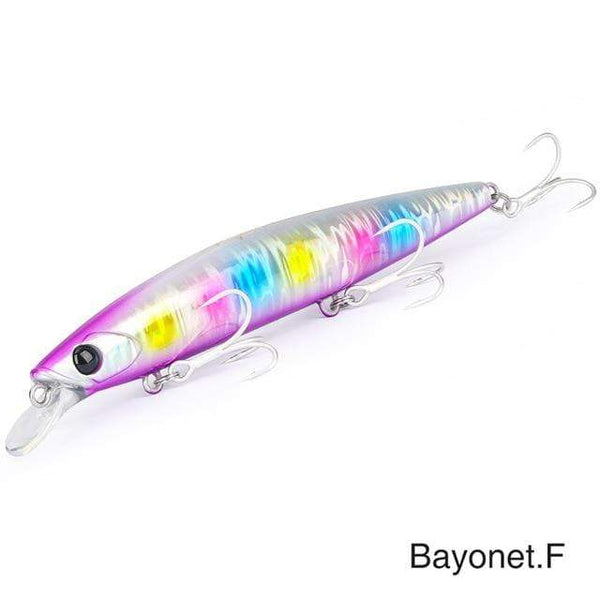 Planet Gates BAYONET 135S-F / 135mm 26.4g Ultra Long Casting 135S Saltwater Sinking Minnow BAYONET 135mm 26.4g Tungaten Weight Fishing Lure Seabass Hard Bait