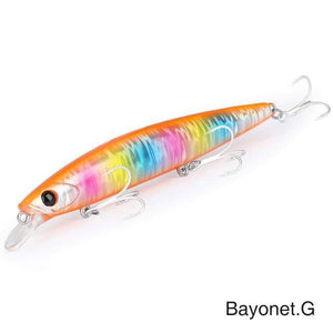 Planet Gates BAYONET 135S-G / 135mm 26.4g Ultra Long Casting 135S Saltwater Sinking Minnow BAYONET 135mm 26.4g Tungaten Weight Fishing Lure Seabass Hard Bait