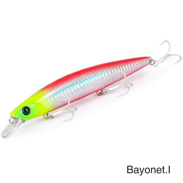 Planet Gates BAYONET 135S-I / 135mm 26.4g Ultra Long Casting 135S Saltwater Sinking Minnow BAYONET 135mm 26.4g Tungaten Weight Fishing Lure Seabass Hard Bait