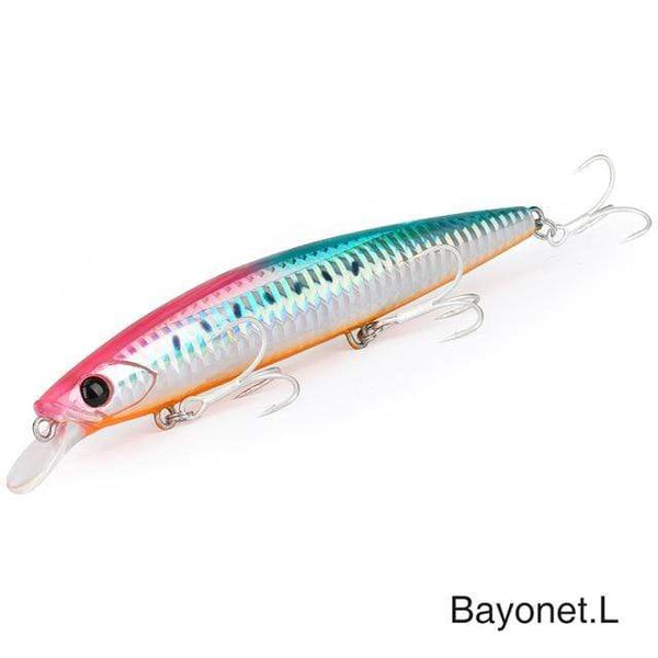 Planet Gates BAYONET 135S-L / 135mm 26.4g Ultra Long Casting 135S Saltwater Sinking Minnow BAYONET 135mm 26.4g Tungaten Weight Fishing Lure Seabass Hard Bait