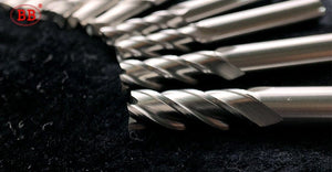 Planet Gates BB End Mills High Precision HSS Metal Cutter Co8 Cobalt D1-32mm 2 3 4 Flutes Teeth Aluminum Milling Tool Key Seater Router Bit