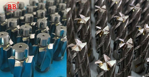 Planet Gates BB End Mills High Precision HSS Metal Cutter Co8 Cobalt D1-32mm 2 3 4 Flutes Teeth Aluminum Milling Tool Key Seater Router Bit