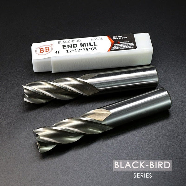 Planet Gates BB End Mills High Precision HSS Metal Cutter Co8 Cobalt D1-32mm 2 3 4 Flutes Teeth Aluminum Milling Tool Key Seater Router Bit