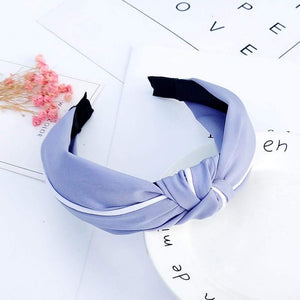 Headband Knot Hair Hoop For Women Simple Cotton Fabric Cross Pearl  Girls Hairband Hair Accessories DSFG05