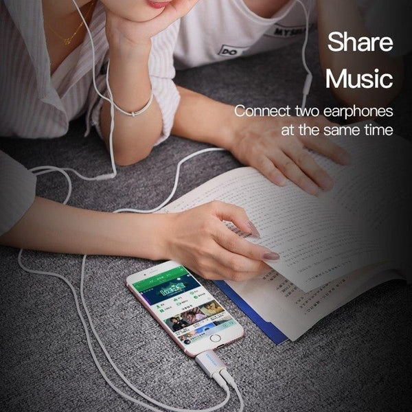 Planet Gates BDAW0 / Aux Adapter Vention 3.5mm Earphone Audio Splitter Connecter Adapter with mic 1 Male to 2 Female Audio Adapter For Headphone PC Mobile Phone