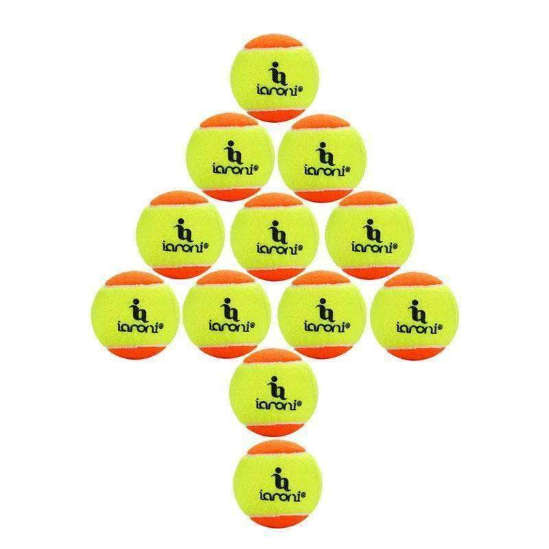 Planet Gates Beach Tennis Ball Brand New Chemical Fiber Imported Natural Rubber Liner High Resilience Durable Training 12 Beach Balls