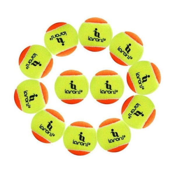 Planet Gates Beach Tennis Ball Brand New Chemical Fiber Imported Natural Rubber Liner High Resilience Durable Training 12 Beach Balls