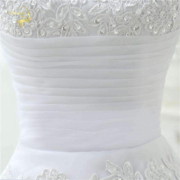 Planet Gates Beach Wedding Dress Casamento A line Cap Sleeves Robe De Mariage Vintage Boho Lace Wedding Dresses 2018 OW 7800