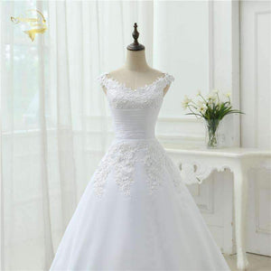 Planet Gates Beach Wedding Dress Casamento A line Cap Sleeves Robe De Mariage Vintage Boho Lace Wedding Dresses 2018 OW 7800