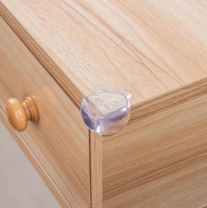 4Pcs Kids Baby Safety Silicone Protector Table Corner Edge Protection Cover Child Anticollision Edge Guard Furniture Accessories