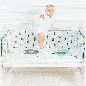 Planet Gates Bear Baby Bed Sheet Pure Cotton Crib Mattress Cover For Kids Cute Cartoon Pattern Baby Fitted Sheets Baby Bedding Photography Props