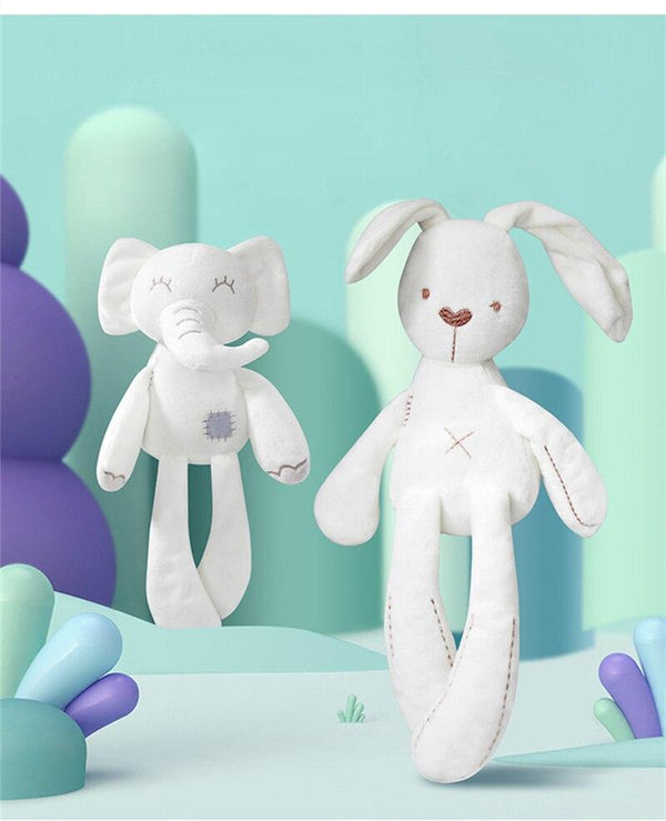 Planet Gates Bear Rabbit Elephant Toys 0-12 Month Infant Sleeping Cute Bunny Bed Stroller Plush Doll Pram Kid Animal Hanging Ring Toy игрушки