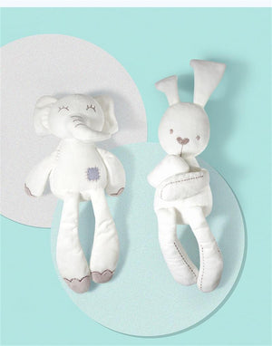 Planet Gates Bear Rabbit Elephant Toys 0-12 Month Infant Sleeping Cute Bunny Bed Stroller Plush Doll Pram Kid Animal Hanging Ring Toy игрушки