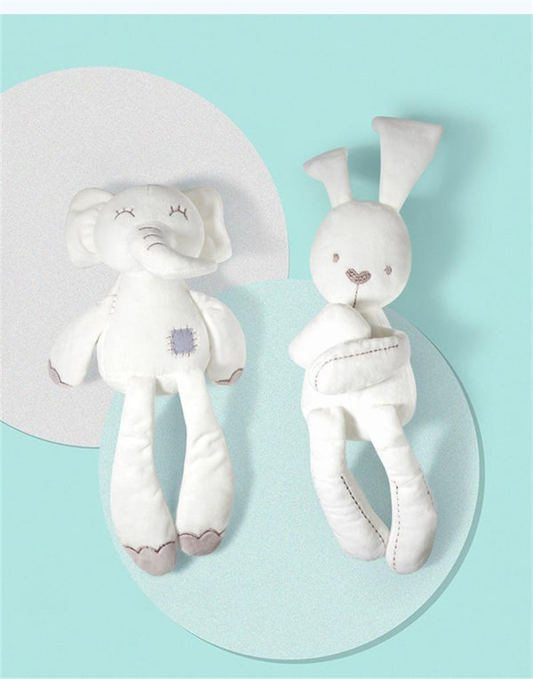 Planet Gates Bear Rabbit Elephant Toys 0-12 Month Infant Sleeping Cute Bunny Bed Stroller Plush Doll Pram Kid Animal Hanging Ring Toy игрушки