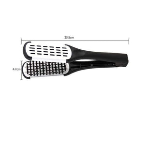 Planet Gates Beauty Health Hair Care Styling Straightening Natural Boar Bristle Brush Ceramic-Coated vented plates Great for all Hair types