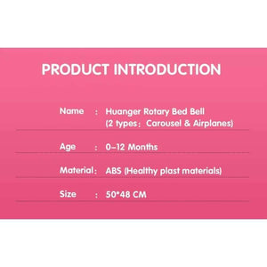 Planet Gates bed bell Huanger Musical Crib Mobile Bed Bell Baby Rattle Rotating Bracket Projecting Toys for 0-12 Months Newborn Kids Christening gift