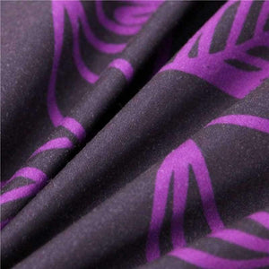 Planet Gates Bedding Outlet Bohemian Flower Bedding Set Gradient Purple Mandala Quilt Cover Set King Size Home Textiles