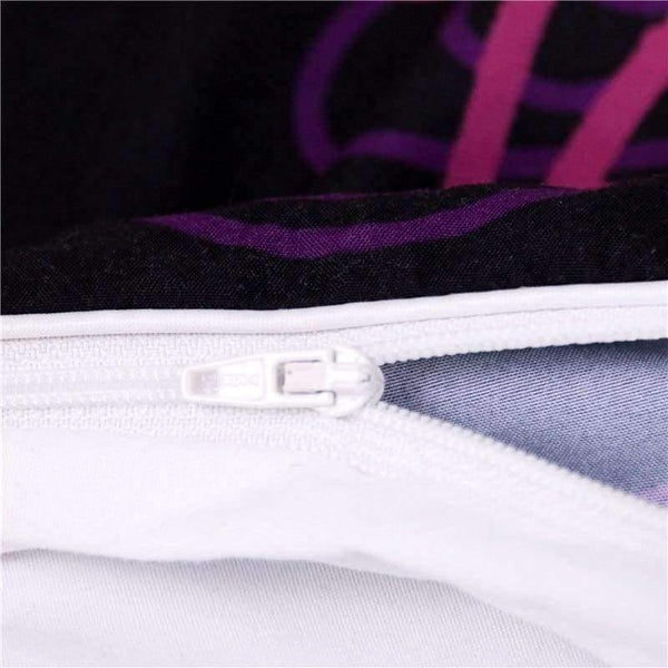 Planet Gates Bedding Outlet Bohemian Flower Bedding Set Gradient Purple Mandala Quilt Cover Set King Size Home Textiles