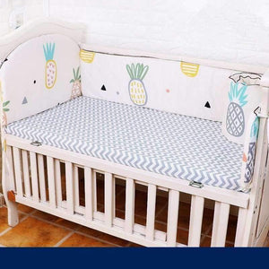 Planet Gates Bedding Sets For Baby 5 pcs/set Thickening Baby Bed Bumper Protector Baby Bedding Set Includes Bed Sheet Cotton Bumper