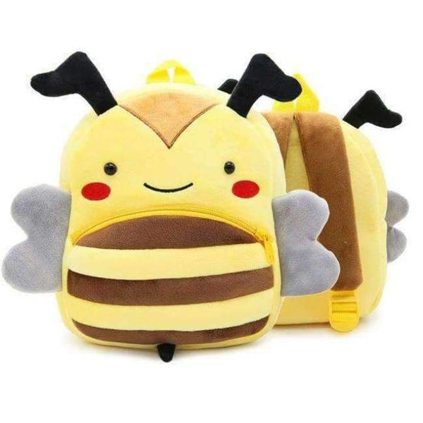 Planet Gates Bee Children School Backpack Cartoon Rainbow Unicorn Design Soft Plush Material For Toddler Baby Girls Kindergarten Kids School Bags