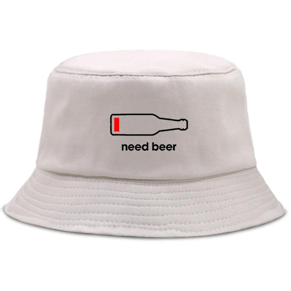 Planet Gates Beer Bottle Personalized Letter Printing Bucket Hat Men Fashion Beach Sun Women'S Fisherman Cap Hip Hop Fishing Women Bob Hats