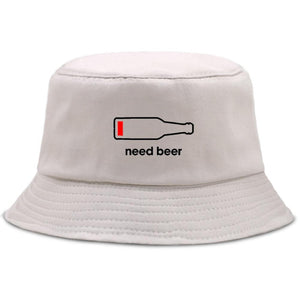 Planet Gates Beer Bottle Personalized Letter Printing Bucket Hat Men Fashion Beach Sun Women'S Fisherman Cap Hip Hop Fishing Women Bob Hats