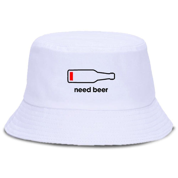 Planet Gates Beer Bottle Personalized Letter Printing Bucket Hat Men Fashion Beach Sun Women'S Fisherman Cap Hip Hop Fishing Women Bob Hats