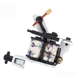 Planet Gates Beginner Tattoo Kit High Quality 8 Wrap Coils Tattoo Gun Machines Grips Needles Tips Power Supply Tatu Tattoo Supplies