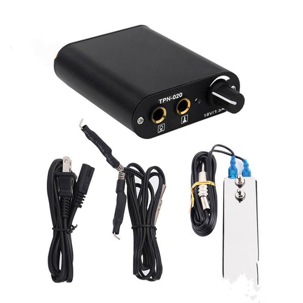 Planet Gates Beginner Tattoo Kit High Quality 8 Wrap Coils Tattoo Gun Machines Grips Needles Tips Power Supply Tatu Tattoo Supplies