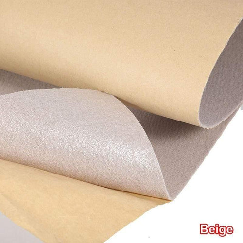 1x0.5m Speaker Cloth Self-Adhesive Felt Subwoofer Box Tape Strip Patch Sound Absorption Anti-seismic Beige/Silver/Gray/Black