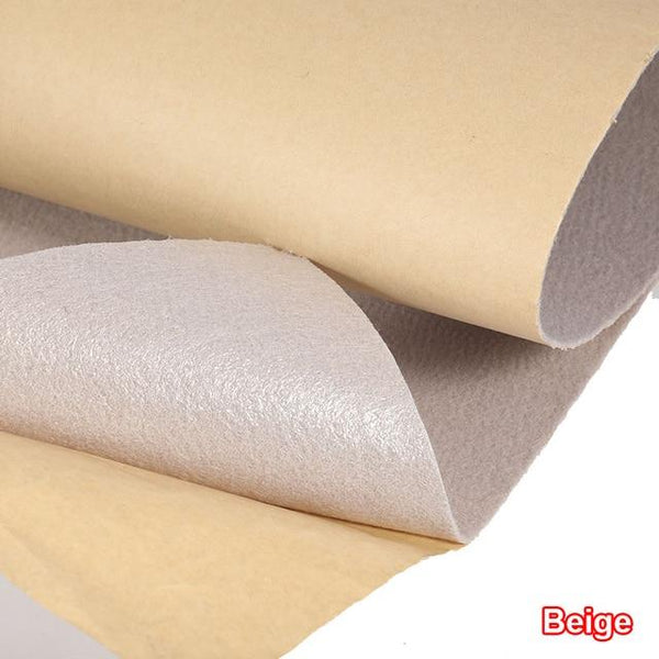 Planet Gates Beige 1x0.5m Speaker Cloth Self-Adhesive Felt Subwoofer Box Tape Strip Patch Sound Absorption Anti-seismic Beige/Silver/Gray/Black