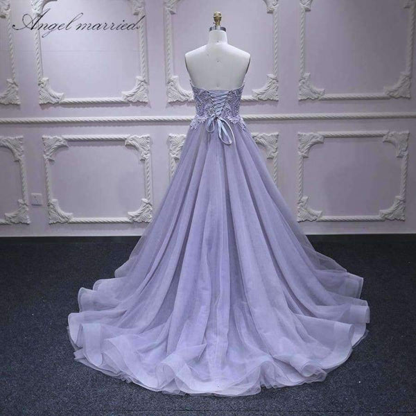 Planet Gates Beige / 2 Evening Dresses luxury  Violet prom dress formal pary dress tulle women pageant gown 2018 vestido de festa