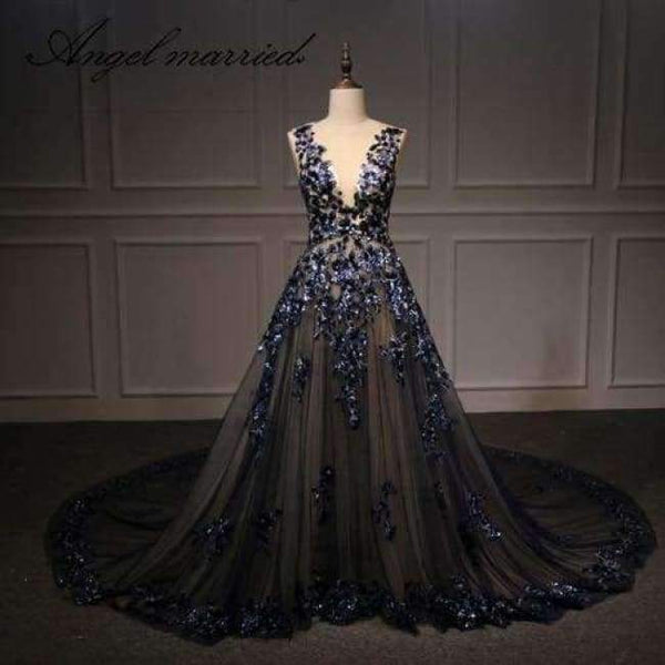 Planet Gates Beige / 2 Evening Dresses luxury  Violet prom dress formal pary dress tulle women pageant gown 2018 vestido de festa