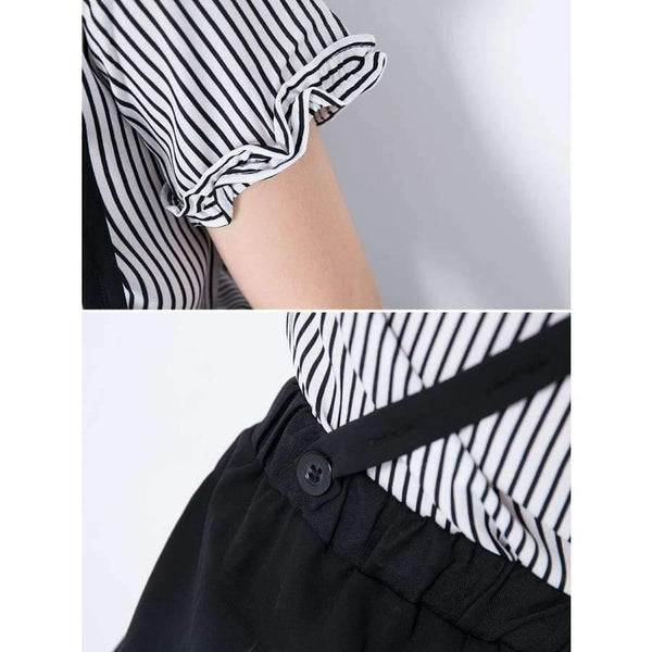 Planet Gates Beige / 6 Summer Girls Clothing Set T-shirts Pants Kids Suits Two-piece Teenage Girl Tracksuit size 6 7 8 9 10 11 12 13 14 years