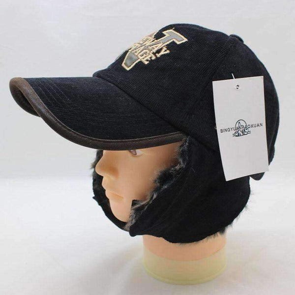 Planet Gates Beige BINGYUANHAOXUAN 2017 New Warm Ear Protection Winter Baseball Caps Female Unisex Winter Hat Visor Bone Gorras Planas Mens Hats