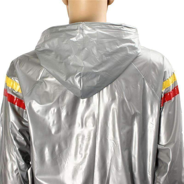 Body Building Fitness Hat Sauna Clothes Lose Weight Keep Slimming Waterproof Gym Exercise Training Workout Hooded Suit