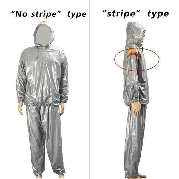 Planet Gates Beige Body Building Fitness Hat Sauna Clothes Lose Weight Keep Slimming Waterproof Gym Exercise Training Workout Hooded Suit