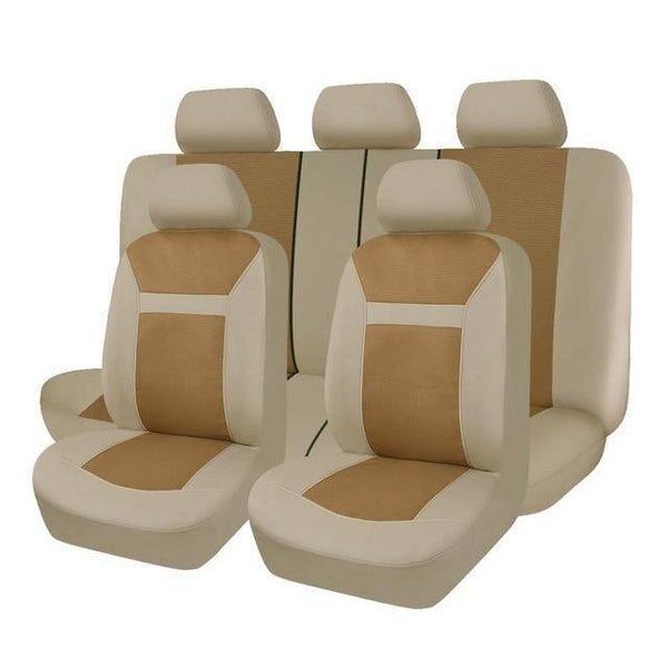 Planet Gates Beige Car Seat Cover / China 11 Pcs Polyster Material Full Car Seat Covers Set Universal Fit Most Classic Automobiles Seat Cover Beige/Grey/Black Color
