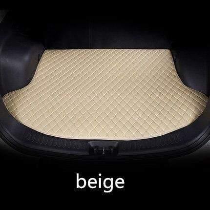Planet Gates beige Car trunk mat for bmw g30 bmw e90 f10 f01 f25 f30 f45 x1 x3 f25 x5 f15 e30 e34 e60 e65 e70 e83 320i Car accessories